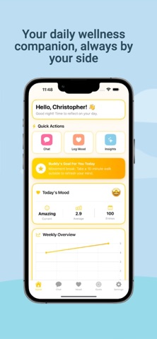 The Buddy App - Wellness App screenshot
