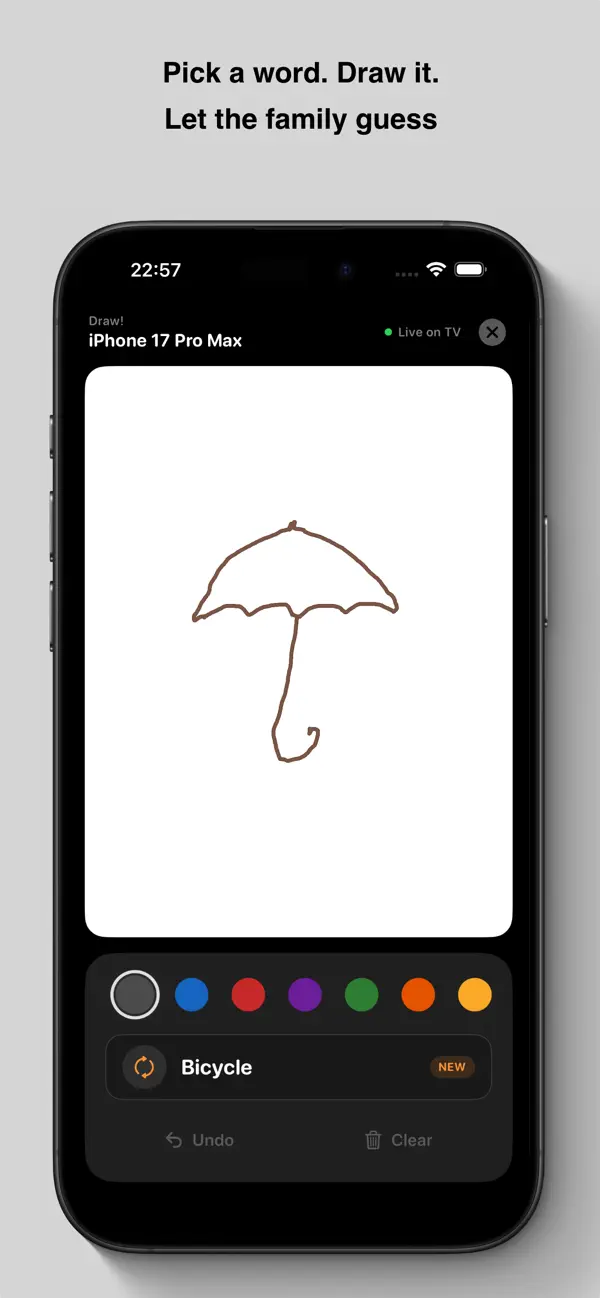 Screenshot #2 pour Draw & Guess - Fun with family