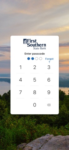 First Southern State Bank iPhone screenshot