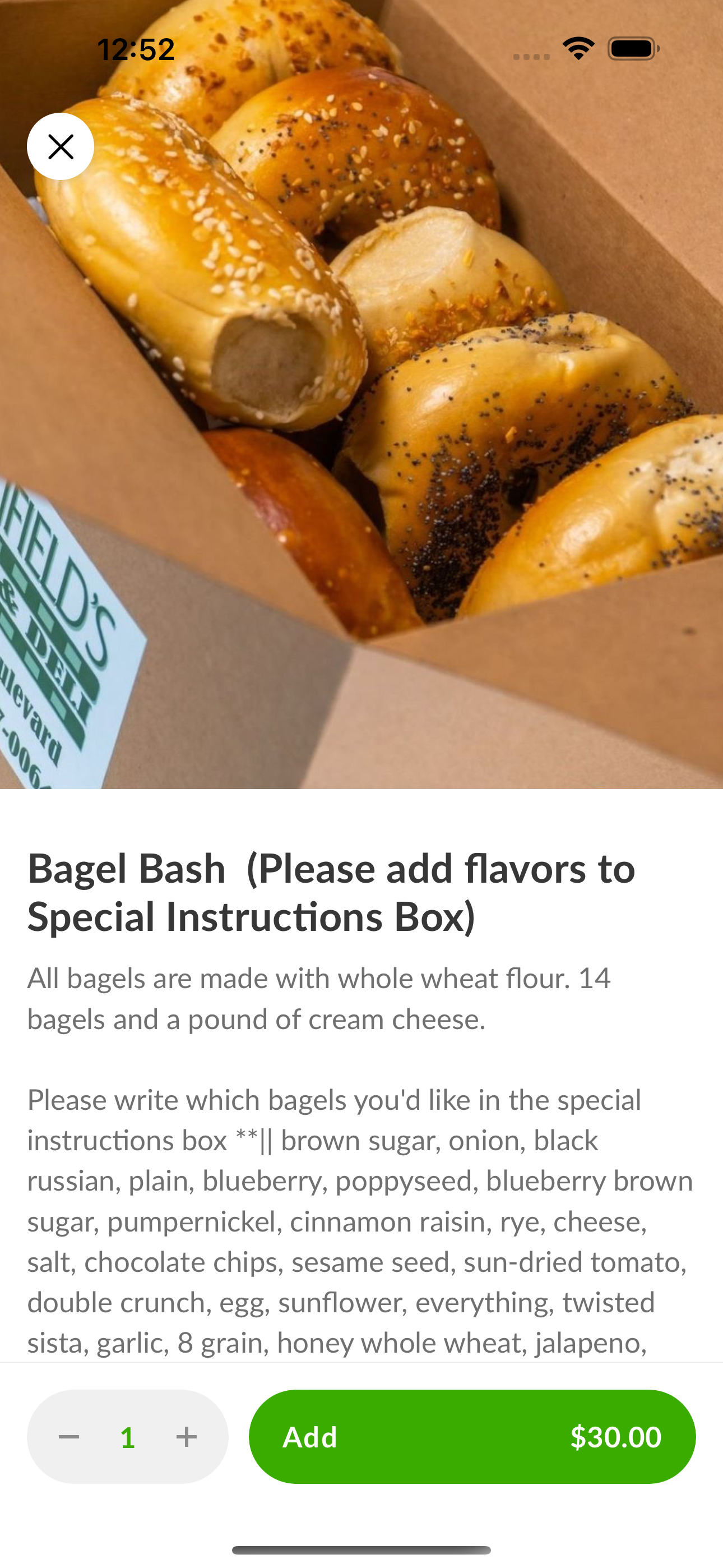 Greenfield's Bagels & Deli