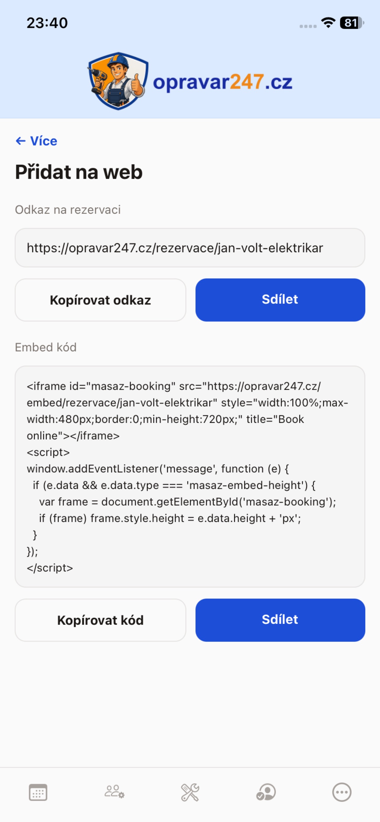 Screenshot 9 of Opravar247.cz