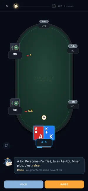 Parcours Poker screenshot 3