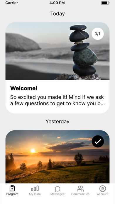 App screenshot