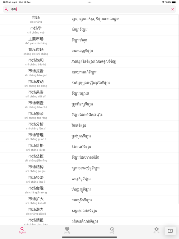 Screenshot #5 pour Chinese Khmer Dictionary