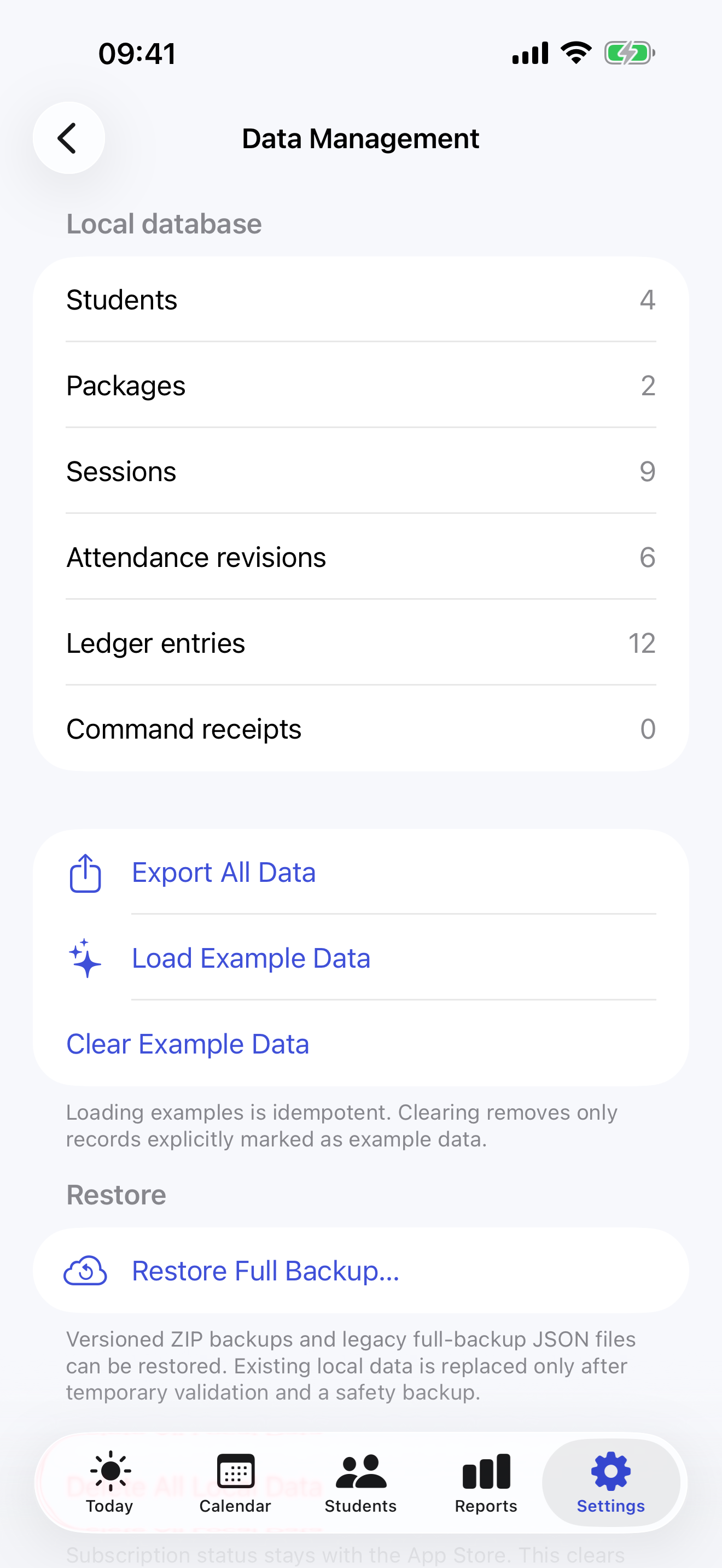 LessonStamp: Class Credits screenshot 7