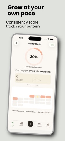 Sproubit: Gentle Habit Tracker screenshot