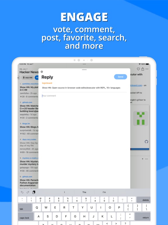 Screenshot #6 pour Octal for Hacker News