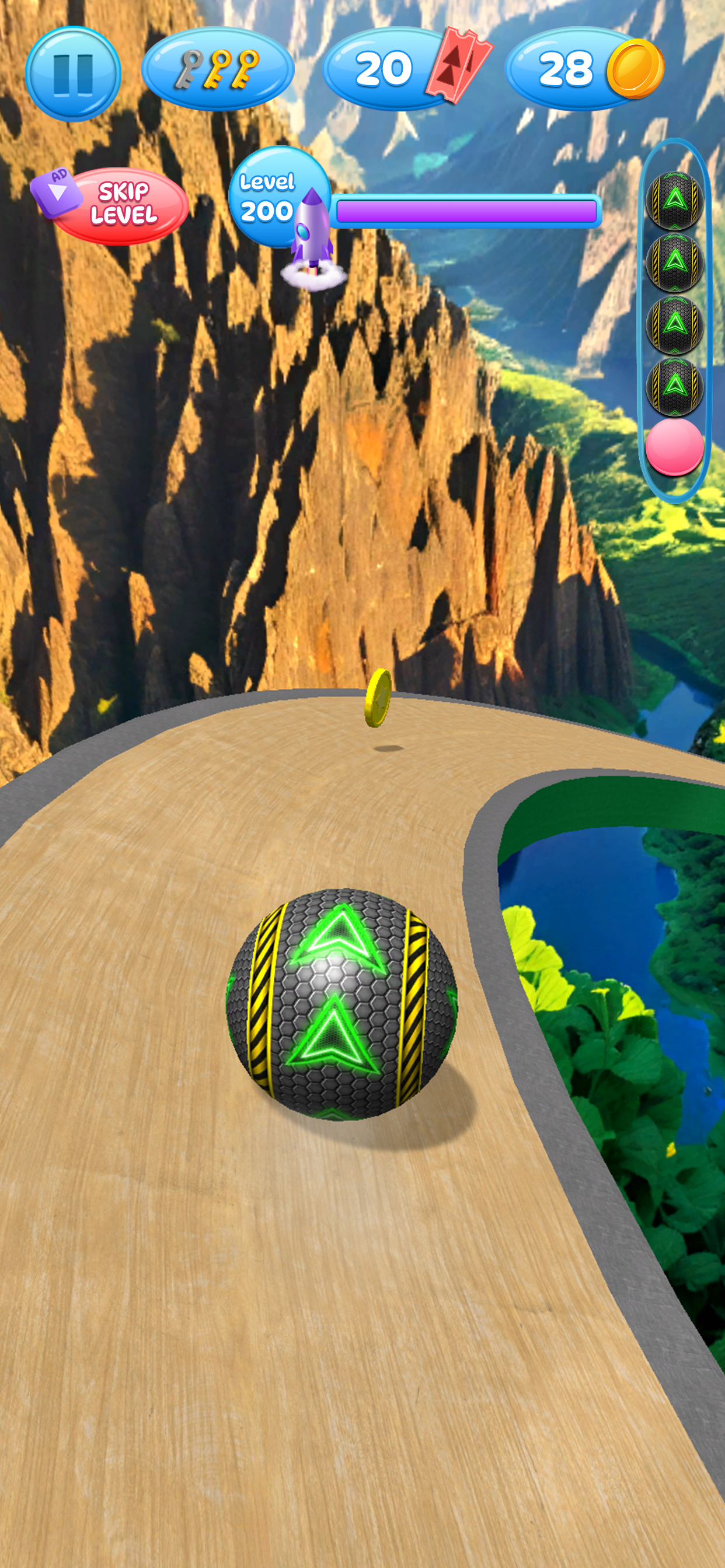 Going Rolling Ball Games 3D screenshot 8