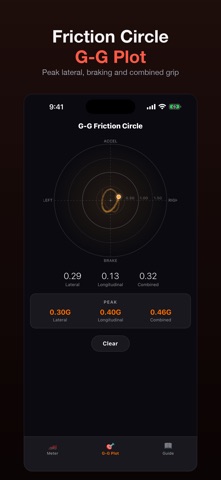 G-Force Meter+: Tesla 0-60 iPhone screenshot