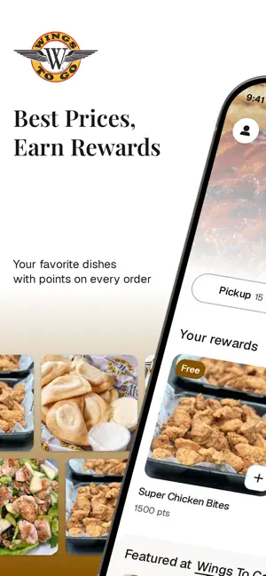 Wings To Go - PA screenshot 1