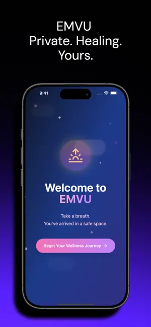 EMVU: AI Therapy & Journal screenshot 1
