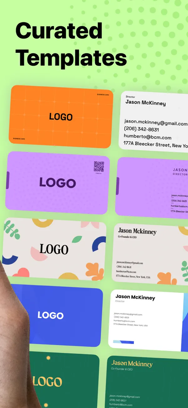 Business Card Maker· Screenshot 1