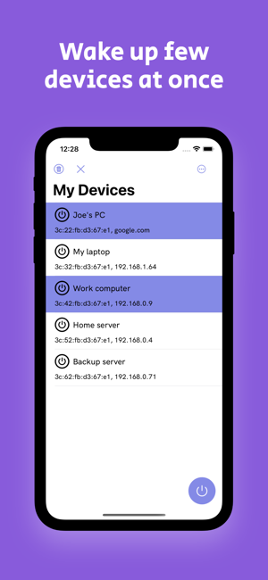 ‎WOL — wake on lan Screenshot