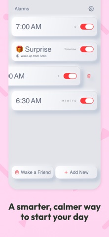 Luna Alarm iPhone screenshot