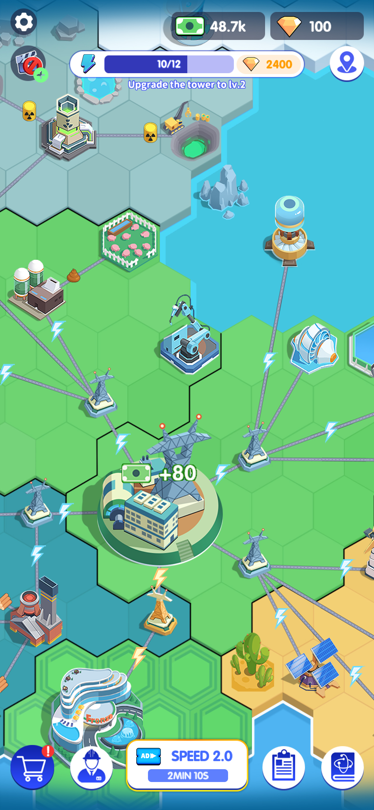 Idle Energy Tycoon:Power Grid