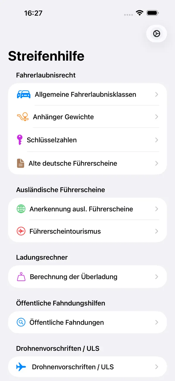 #1. Streifenhilfe (iOS) Ved: NaeNw.de