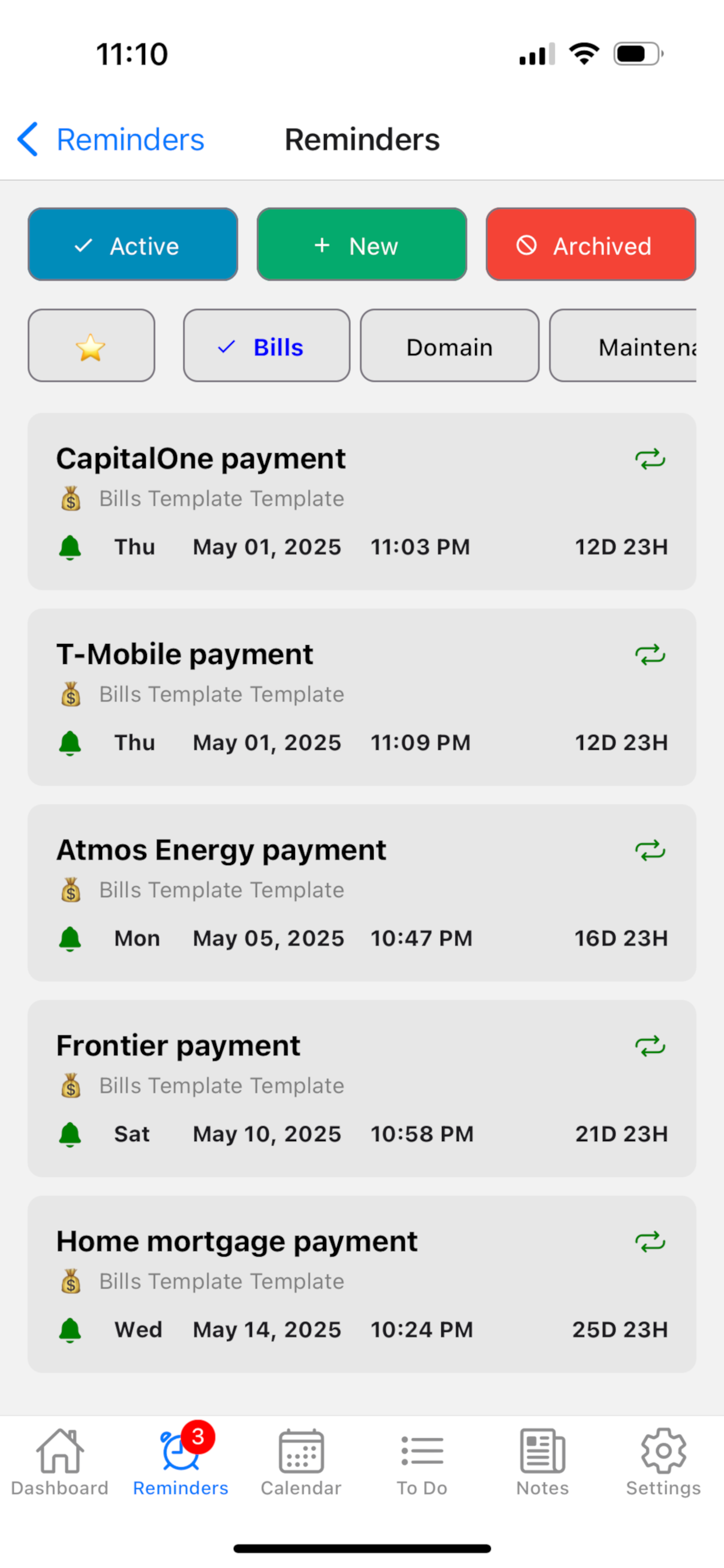 BuzzReminder screenshot 3