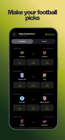 Notball: Predict with Friends iPhone screenshot