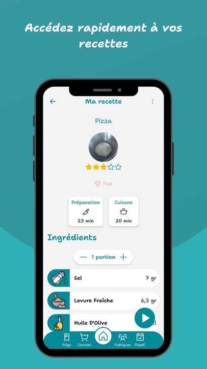 Cookeasy: Stocker Mes Recettes