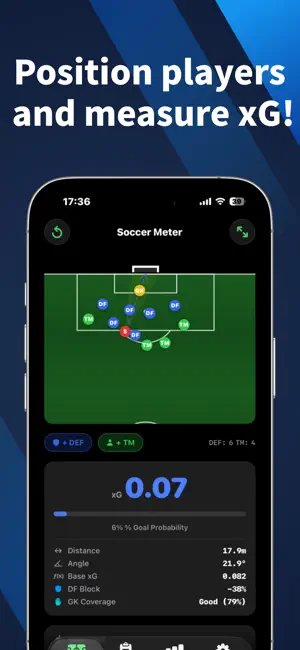 Soccer Meter | xG Calculator screenshot 2