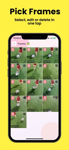 V-Frame: Video to Photo iPhone screenshot