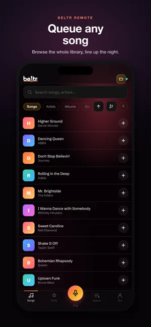 Beltr Remote: Karaoke Mic screenshot 2