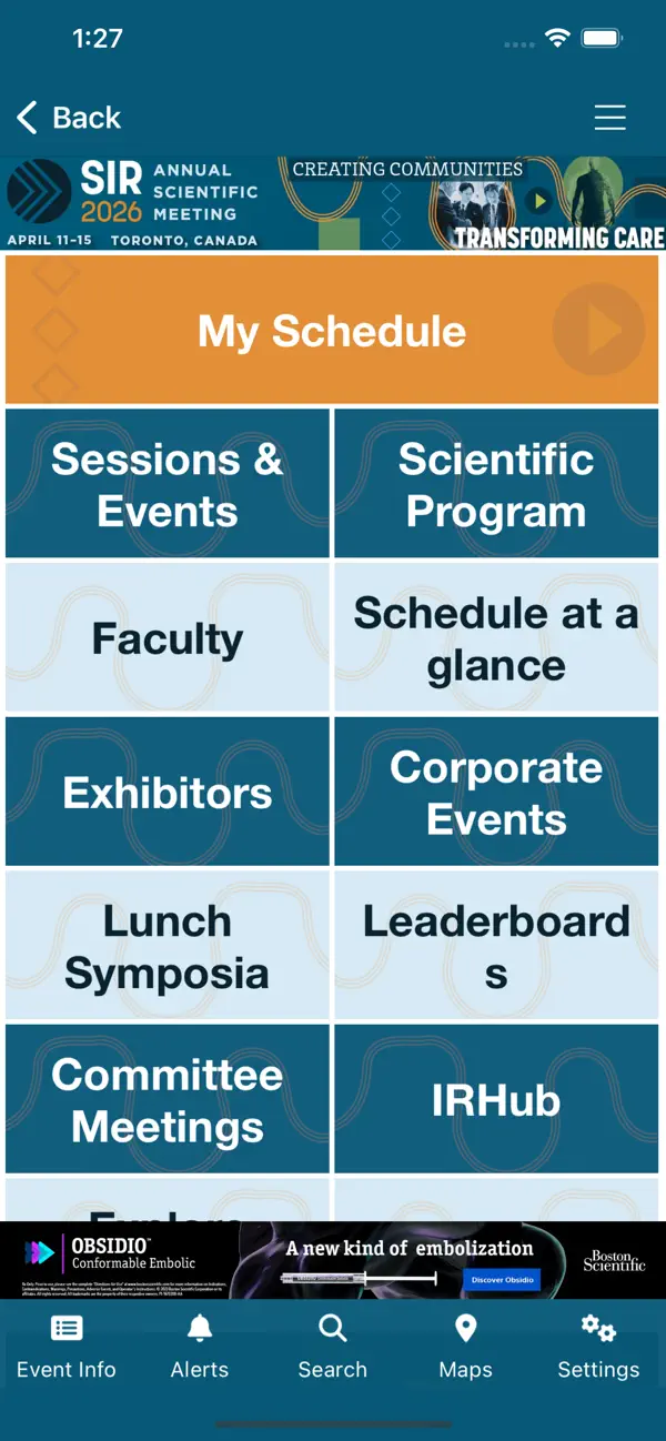 Screenshot #3 pour SIR Annual Meeting