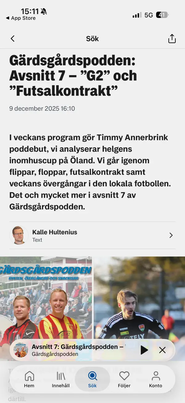Screenshot #2 pour Ölandsbladet