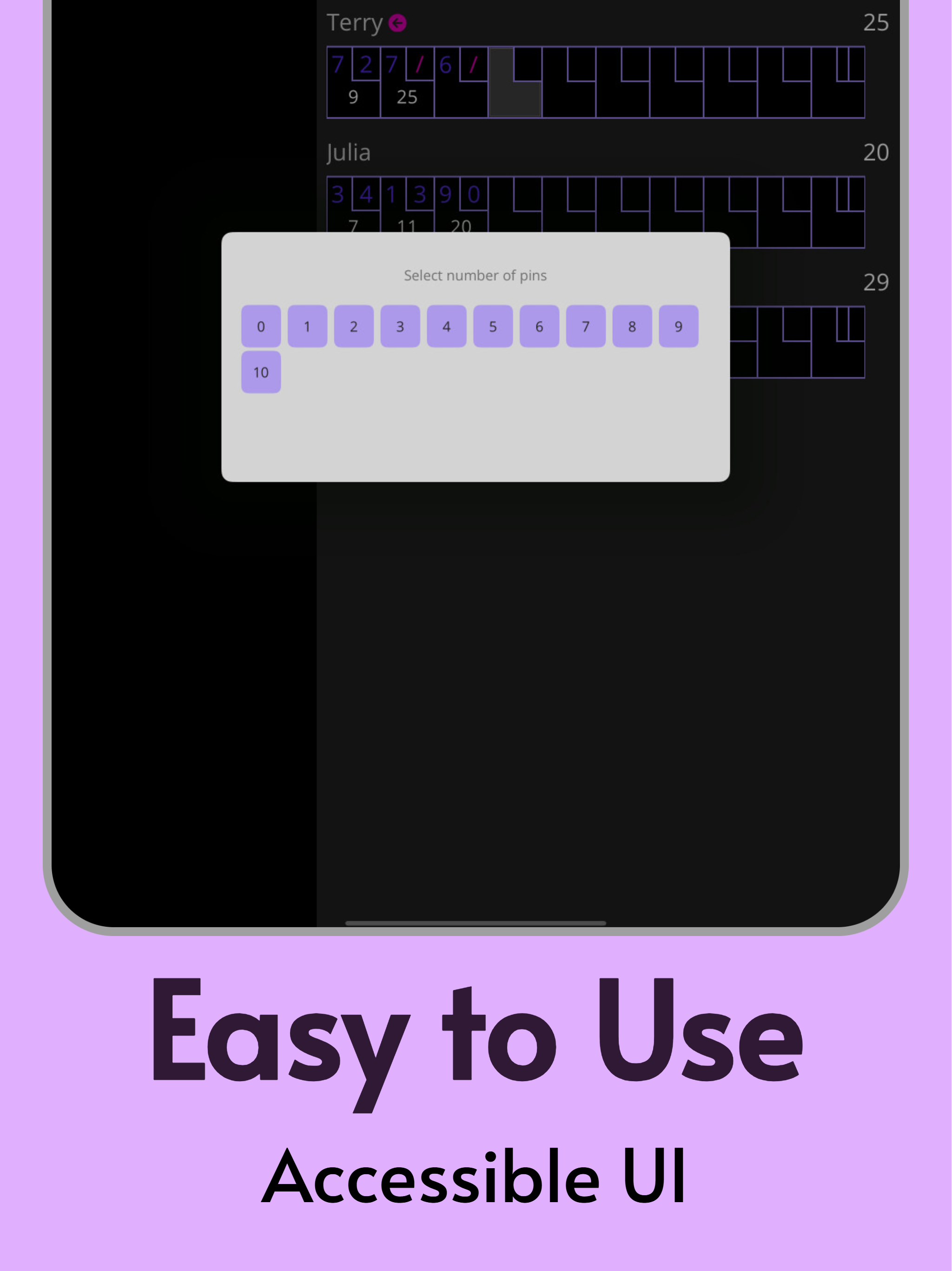 Easy Bowling Calculator