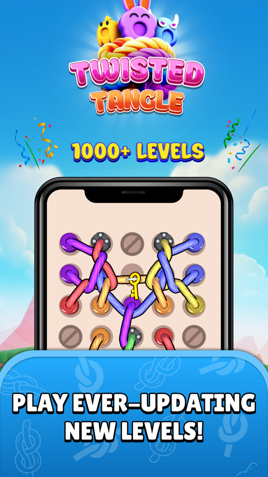 #8. Twisted Tangle (iOS) 由: Rollic Games