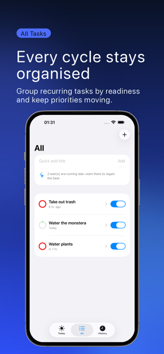 CycleTask — Rituals on Repeat Screenshot 2 of 5