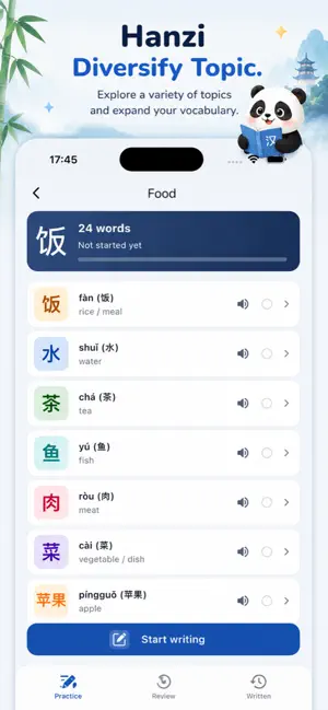 Hanzi - Writing Chinese screenshot 1
