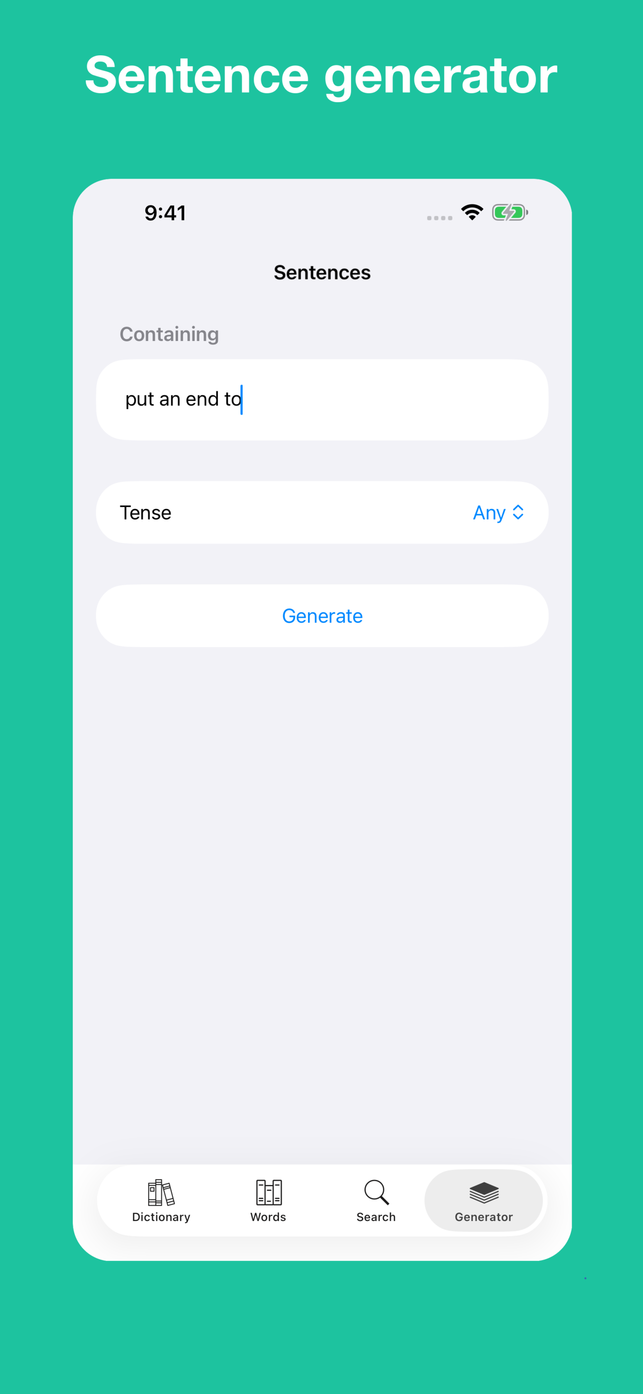 English Sentence Dictionary screenshot 7