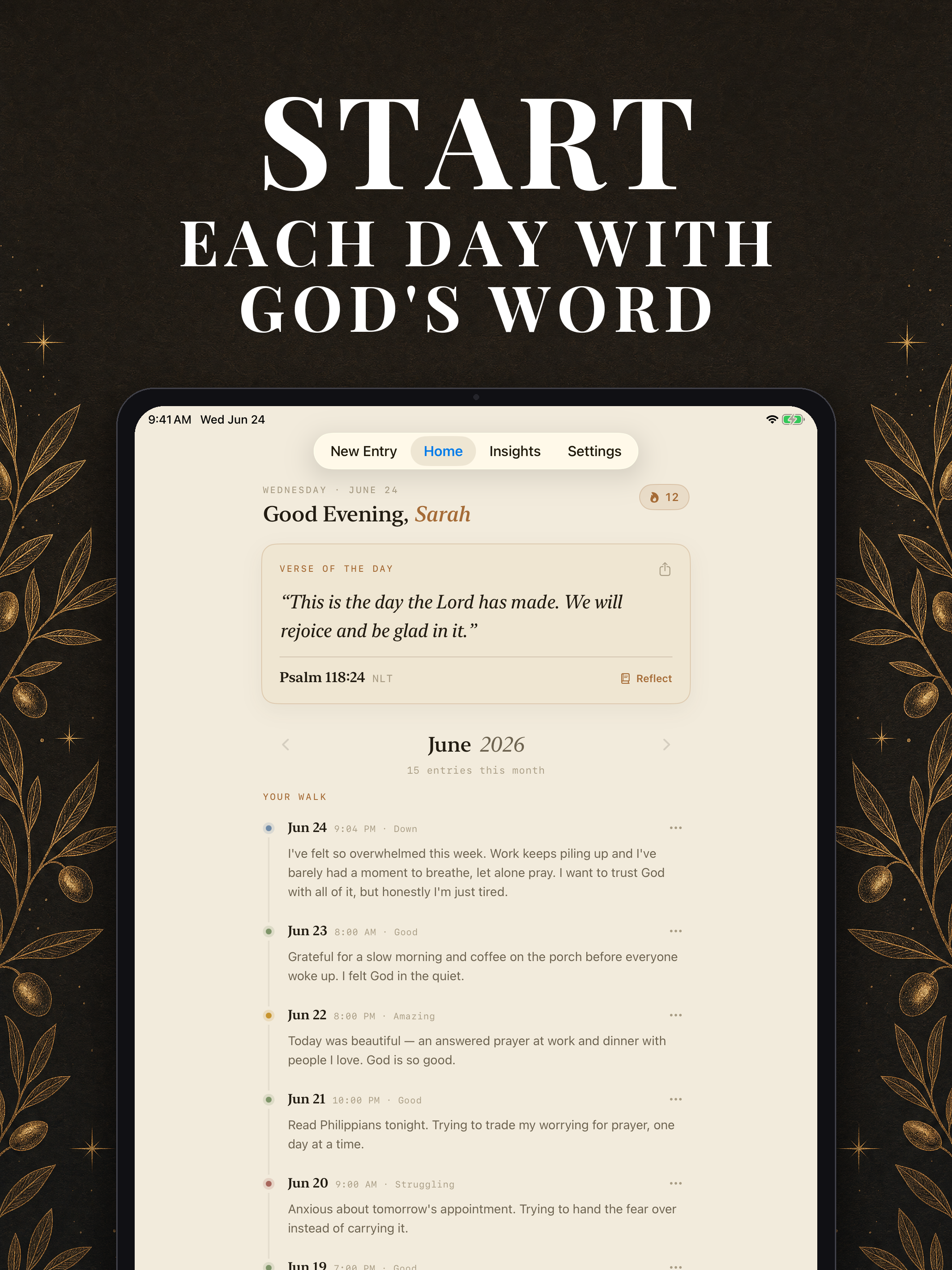 Journal: Walk With Jesus