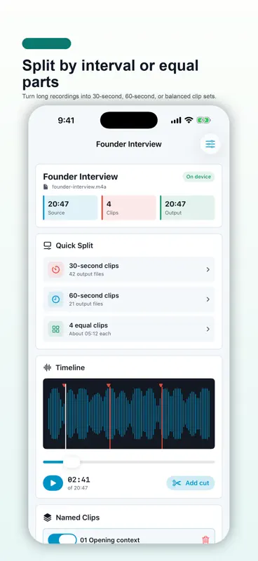 ClipCue Audio screenshot 3 of 5