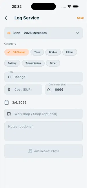 Vehly: Car Maintenance Log screenshot 4