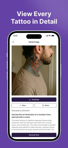Tiny Parrot - Tattoo Generator screenshot
