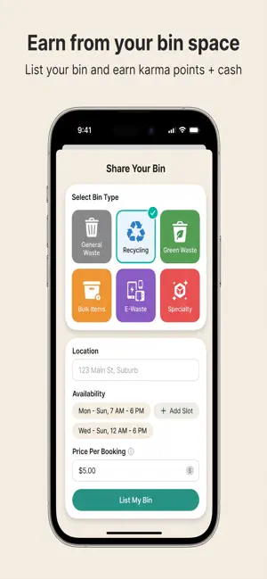 BinSpare screenshot 2