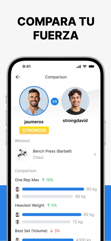 Hevy: Gym tracker y rutinas screenshot 7 of 10