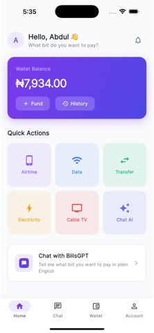 BillsGPT Screenshot 1 of 5