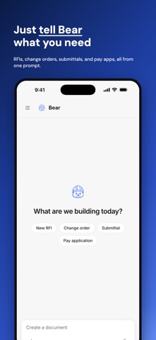 ConstructionBear iPhone screenshot