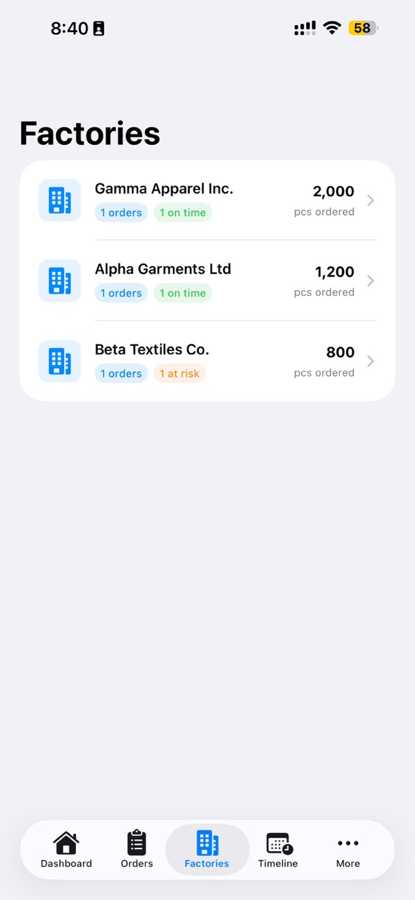 iPhone screenshot