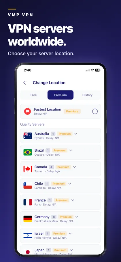 VMP VPN: Trusted Since 2019 ekran görüntüsü 3 / 6