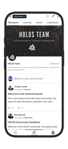 HOLOS Training Screenshot 1 of 4