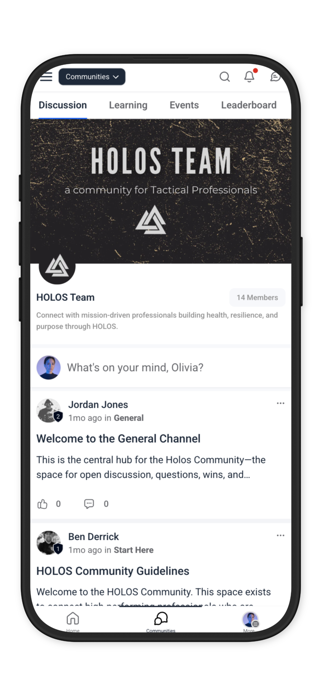 HOLOS Training Screenshot 1 of 4