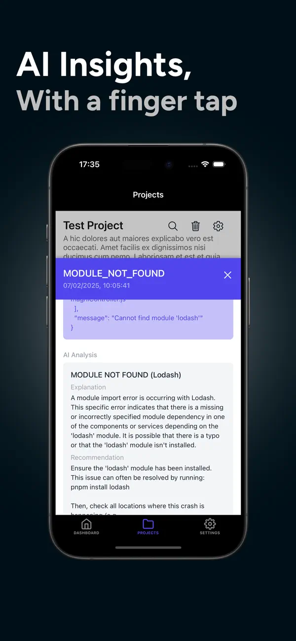 #2. DebugBird (iOS) بواسطة: YU. TECHNOLOGIES LTD