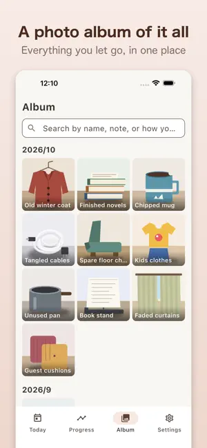 Sutekatsu: Declutter Journal screenshot 4