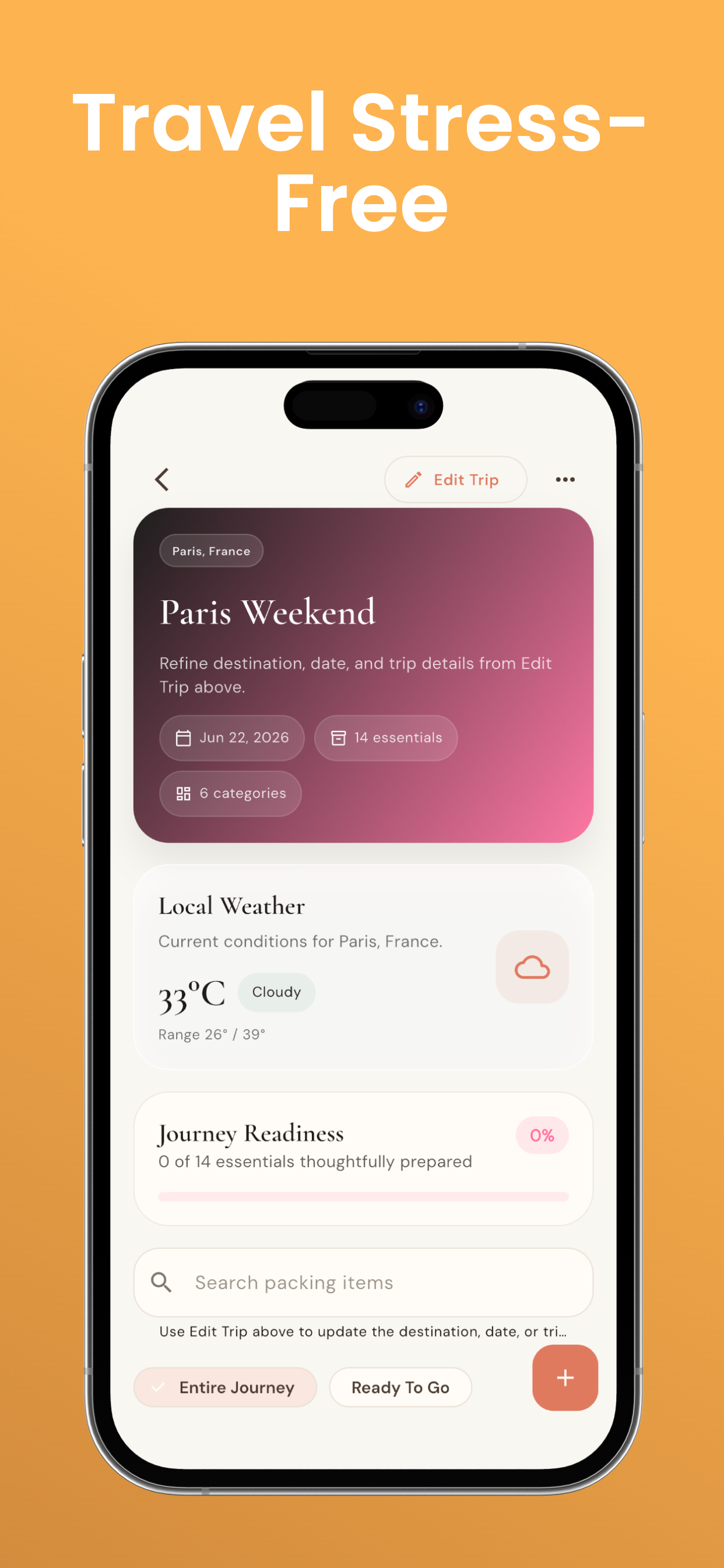 Travel Packing List Checklist screenshot 4