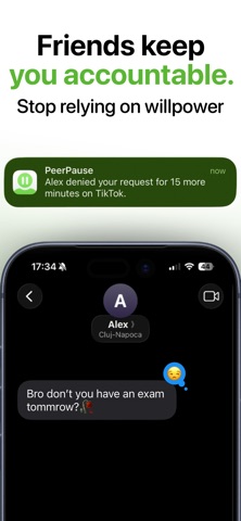 PeerPause: Ask for Screen Time Screenshot 4 of 6