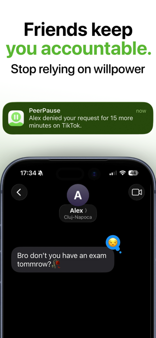 PeerPause: Ask for Screen Time Screenshot 4 of 6